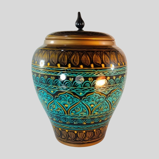 Wooden Candy Jar (Lacquer Art)