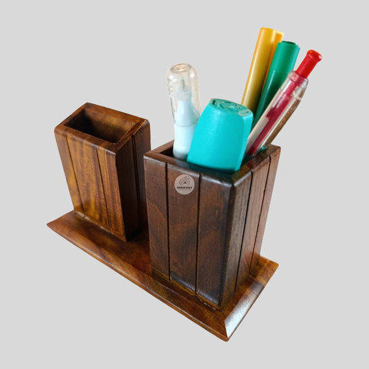 Office Card Holder & Pen Holder - Desk Organizer